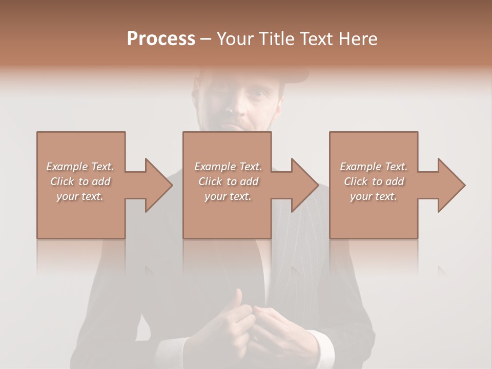 Adult Beard Classic PowerPoint Template