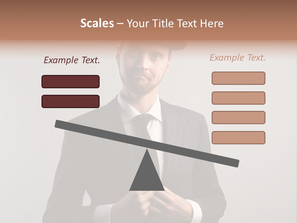 Adult Beard Classic PowerPoint Template