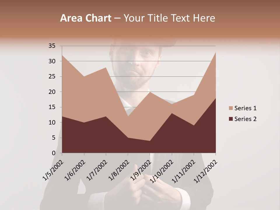 Adult Beard Classic PowerPoint Template