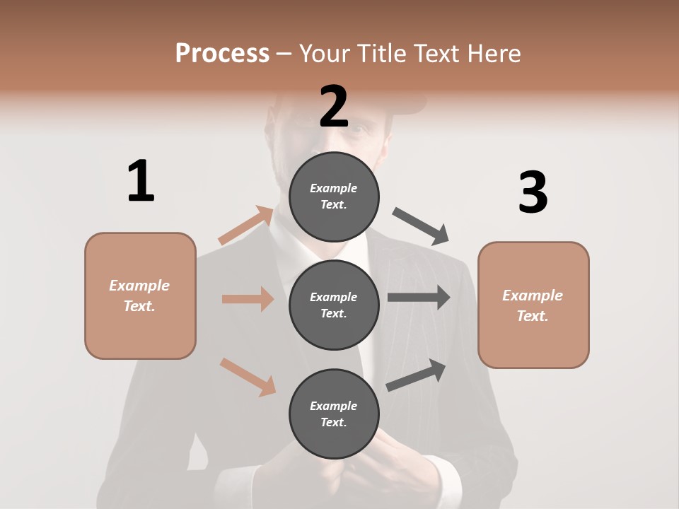 Adult Beard Classic PowerPoint Template