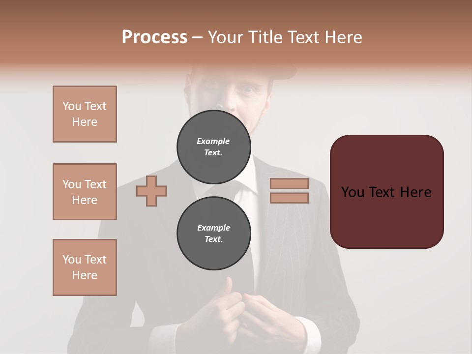Adult Beard Classic PowerPoint Template