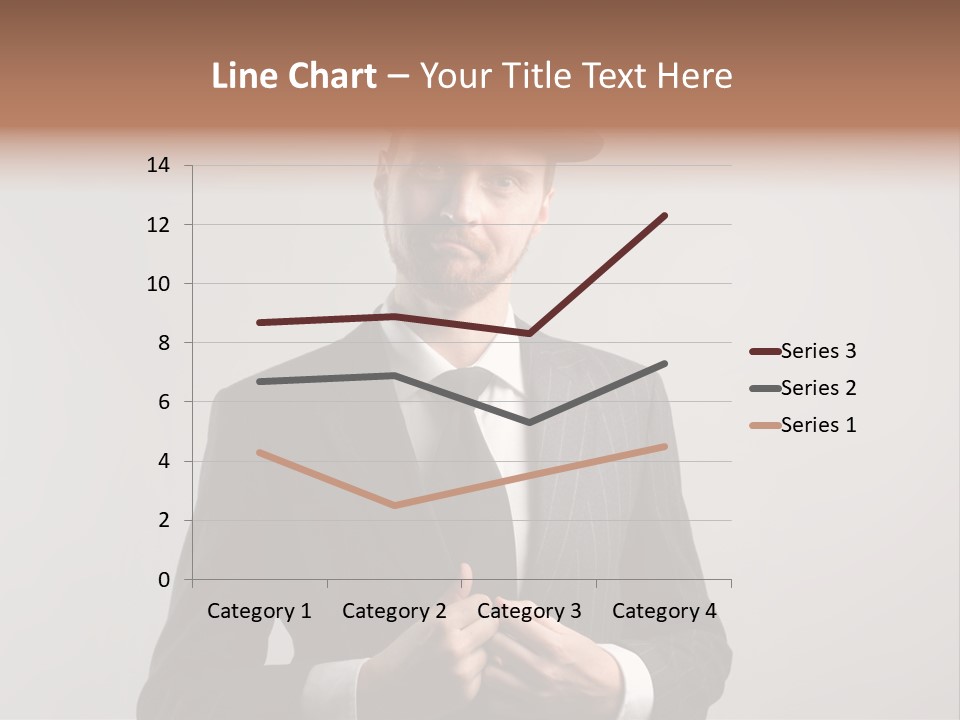 Adult Beard Classic PowerPoint Template