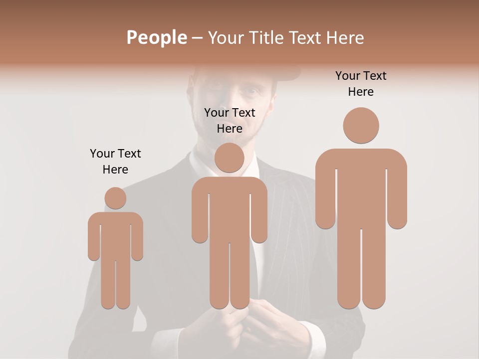 Adult Beard Classic PowerPoint Template