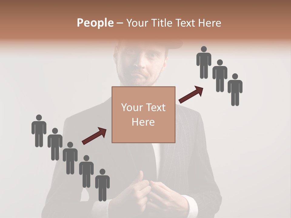 Adult Beard Classic PowerPoint Template