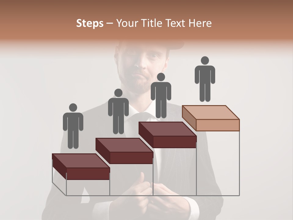 Adult Beard Classic PowerPoint Template