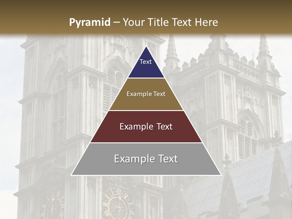 Abbey Town Angel PowerPoint Template