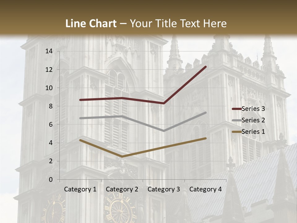 Abbey Town Angel PowerPoint Template