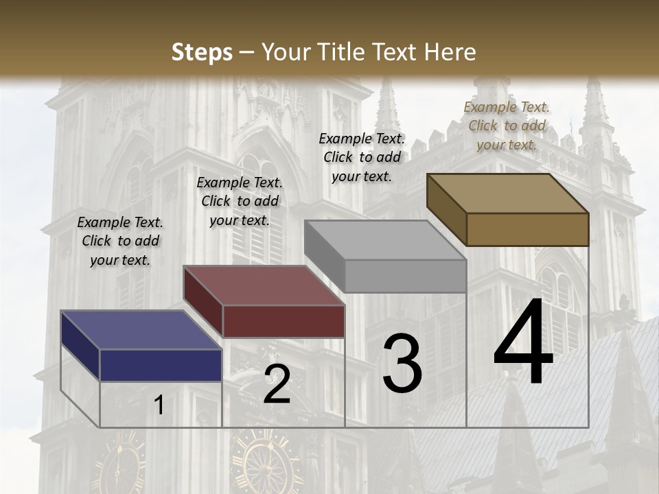 Abbey Town Angel PowerPoint Template