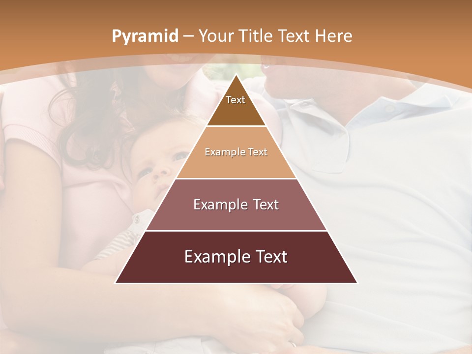 Three People Peaceful At Home PowerPoint Template