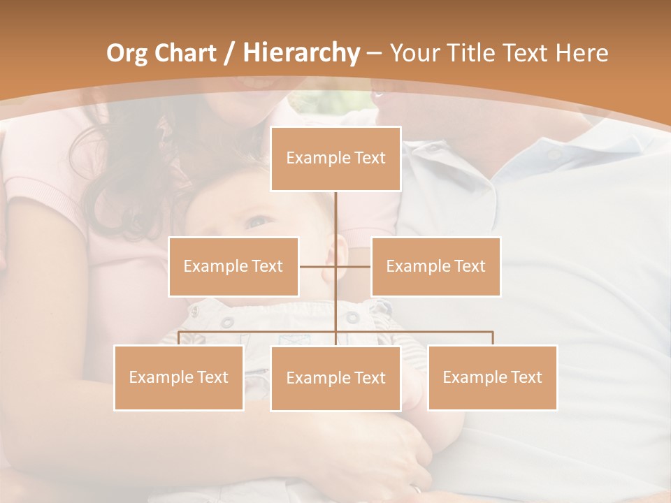 Three People Peaceful At Home PowerPoint Template