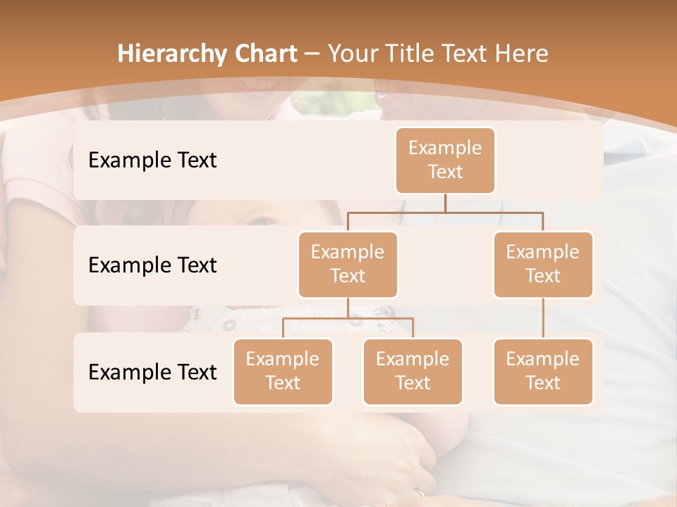 Three People Peaceful At Home PowerPoint Template