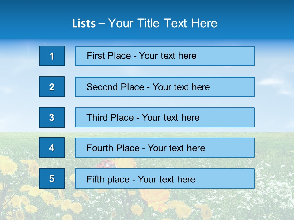 Green Season Fresh PowerPoint Template