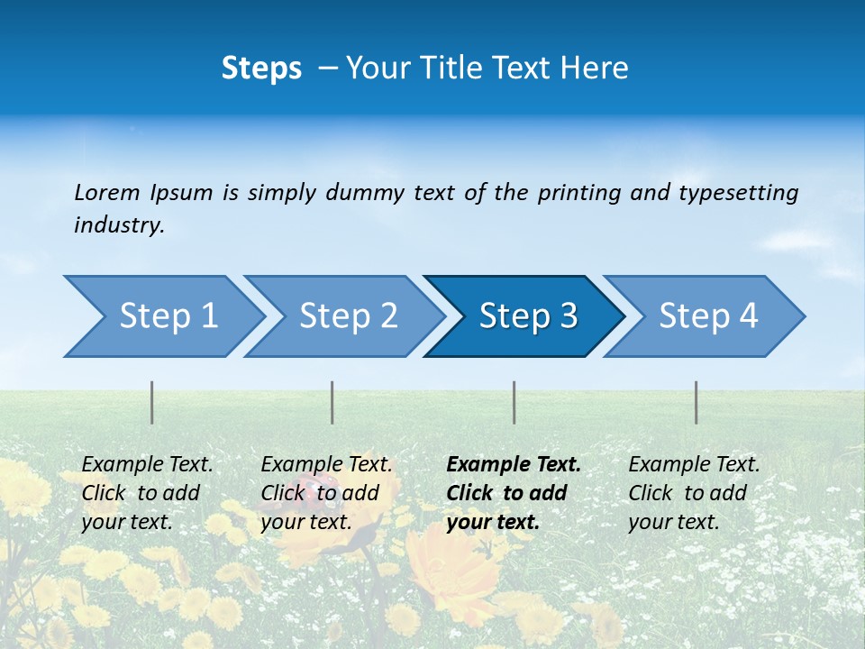 Green Season Fresh PowerPoint Template