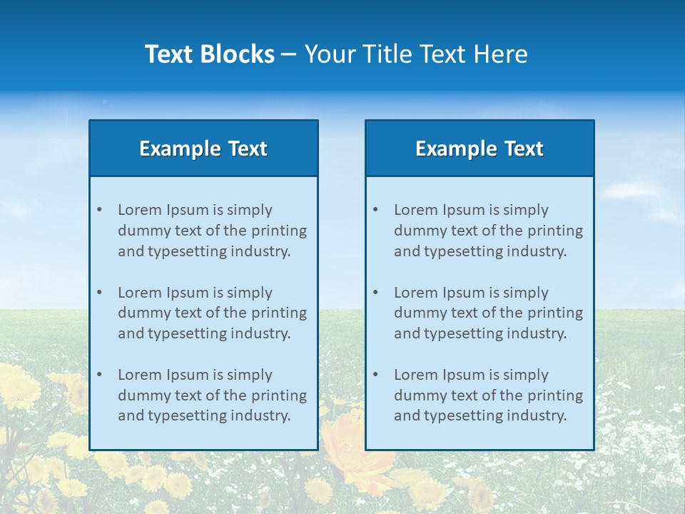 Green Season Fresh PowerPoint Template