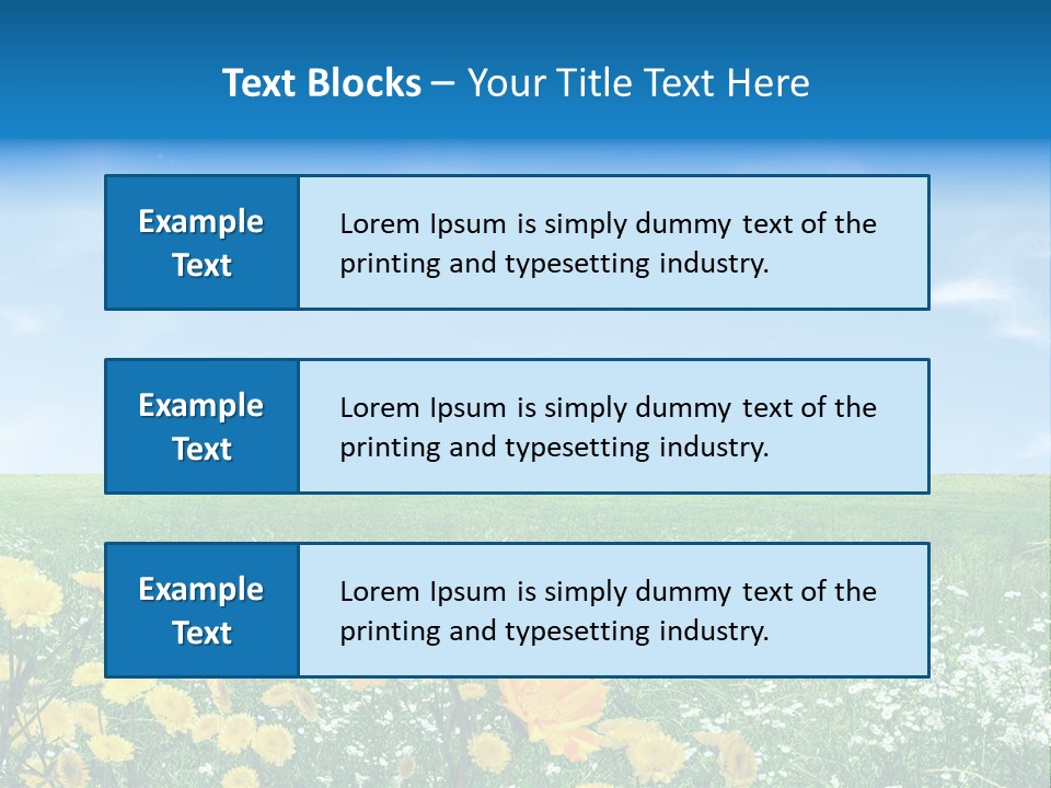 Green Season Fresh PowerPoint Template