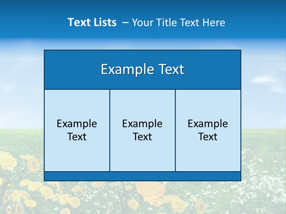 Green Season Fresh PowerPoint Template