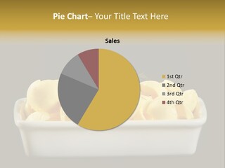 Tasty White Butter PowerPoint Template