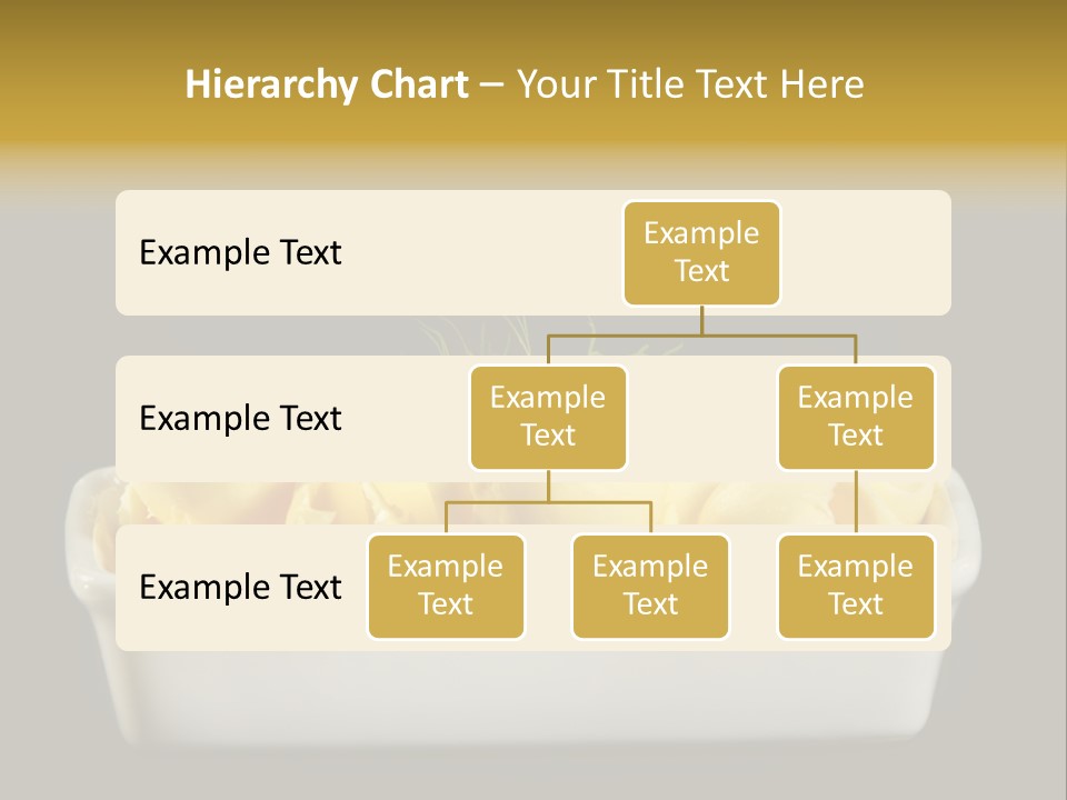 Tasty White Butter PowerPoint Template