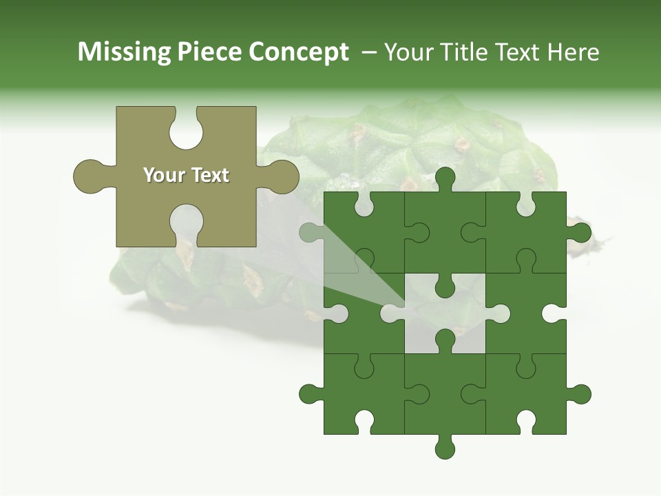 Pine Tree Spring Colour PowerPoint Template