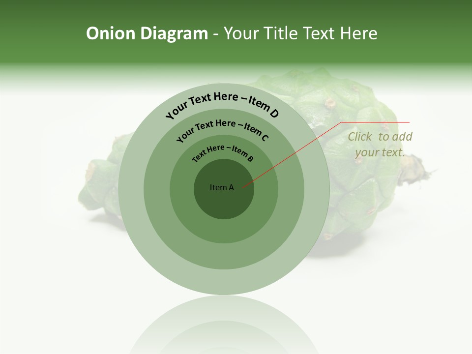 Pine Tree Spring Colour PowerPoint Template