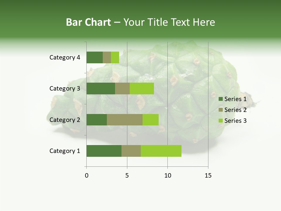 Pine Tree Spring Colour PowerPoint Template