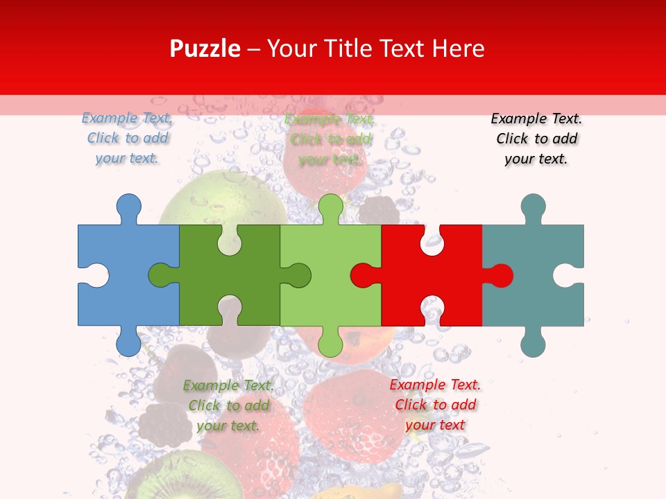 Kiwi Lifestyle Macro PowerPoint Template