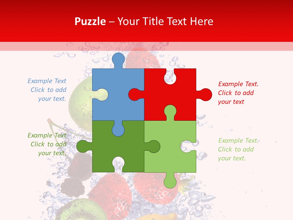 Kiwi Lifestyle Macro PowerPoint Template