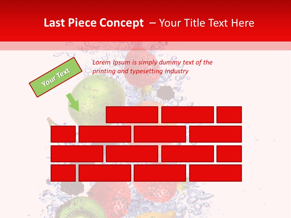 Kiwi Lifestyle Macro PowerPoint Template