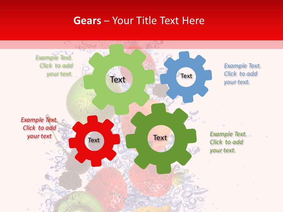 Kiwi Lifestyle Macro PowerPoint Template