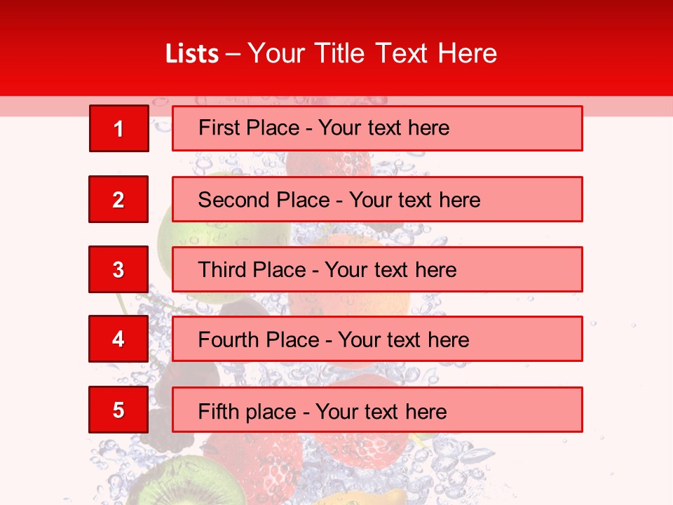 Kiwi Lifestyle Macro PowerPoint Template