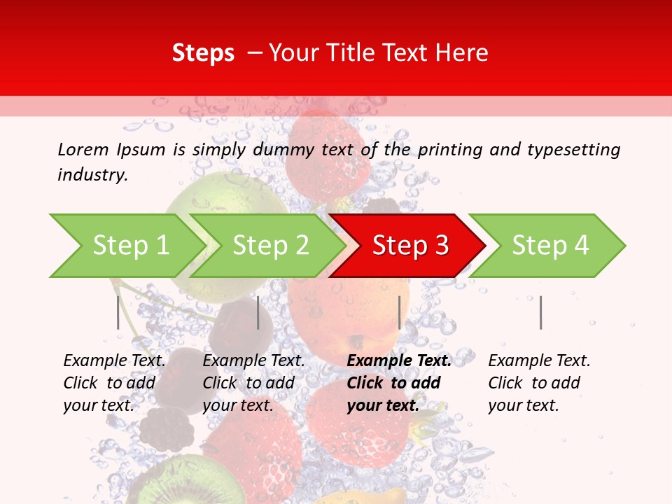 Kiwi Lifestyle Macro PowerPoint Template