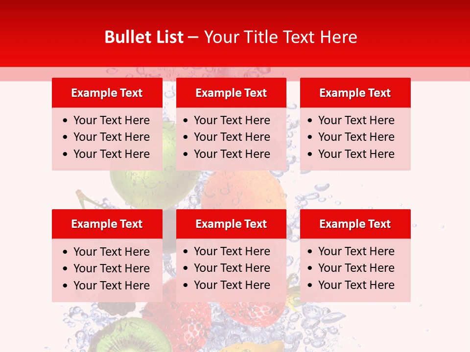 Kiwi Lifestyle Macro PowerPoint Template