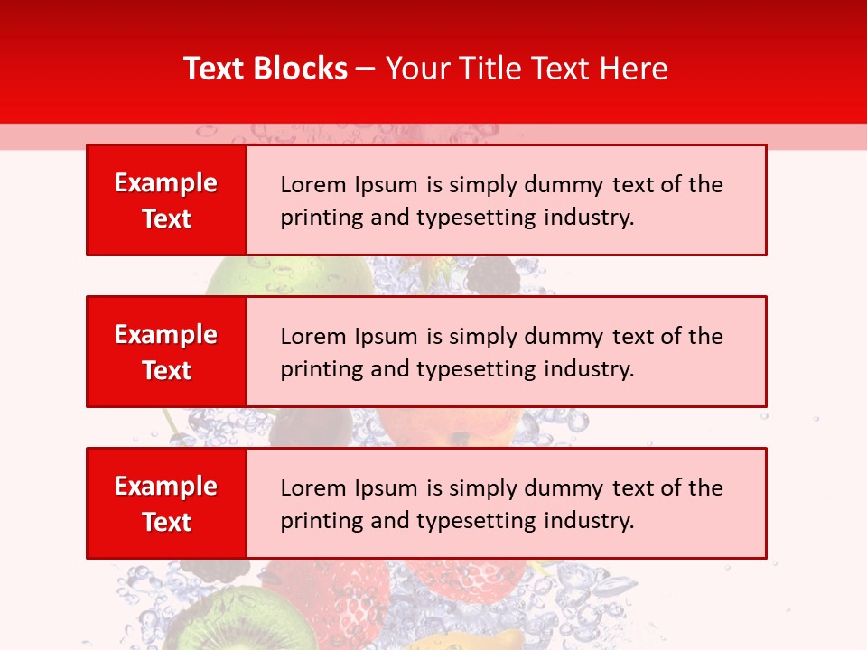 Kiwi Lifestyle Macro PowerPoint Template