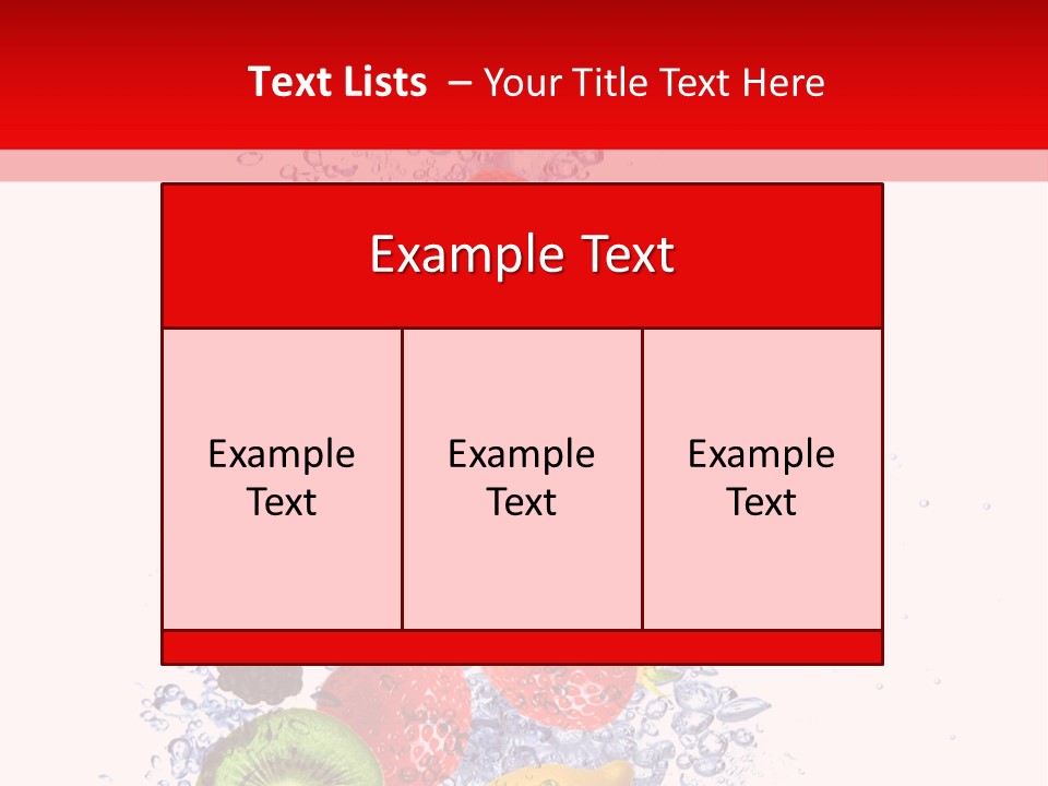 Kiwi Lifestyle Macro PowerPoint Template