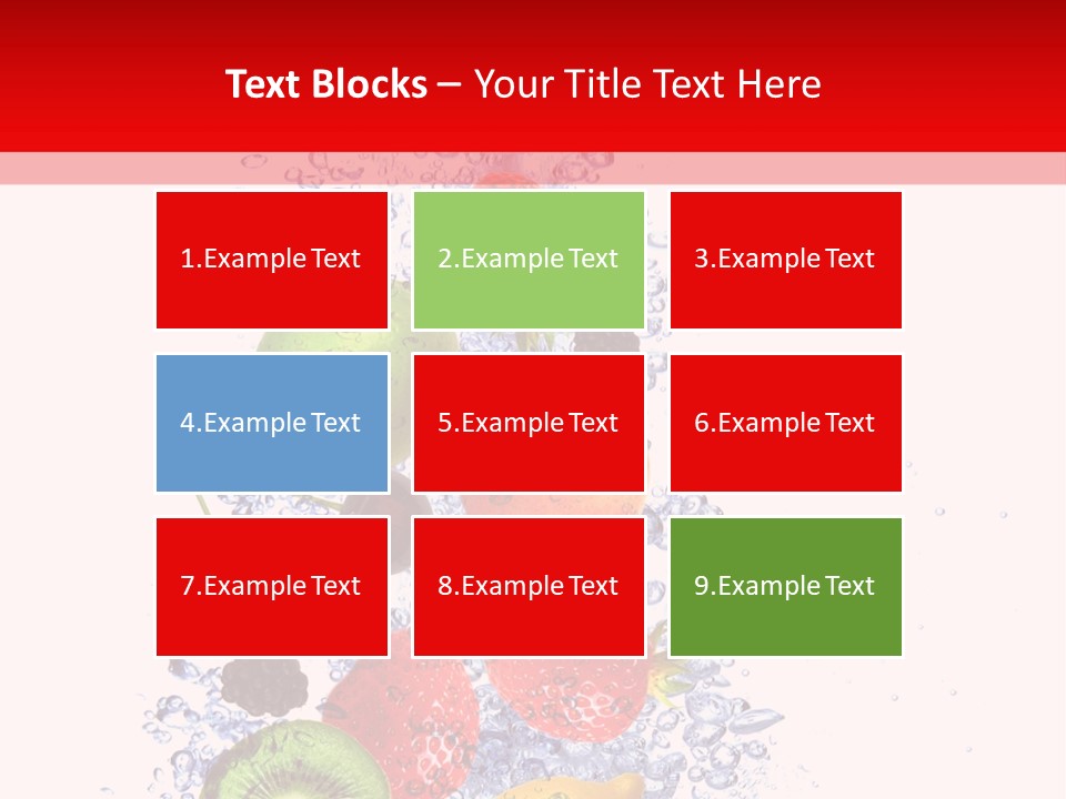 Kiwi Lifestyle Macro PowerPoint Template