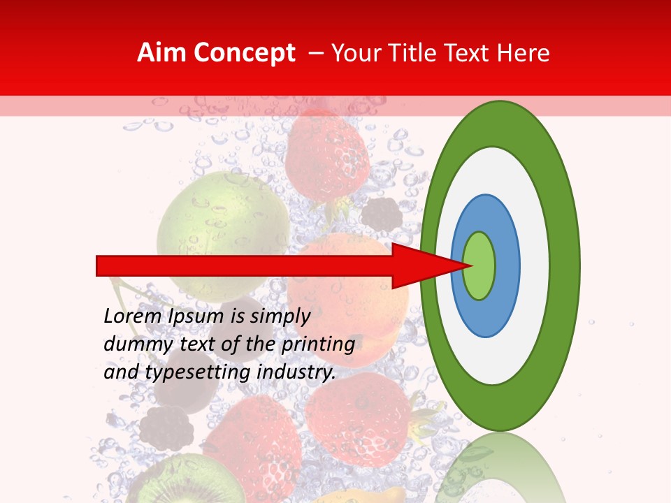 Kiwi Lifestyle Macro PowerPoint Template