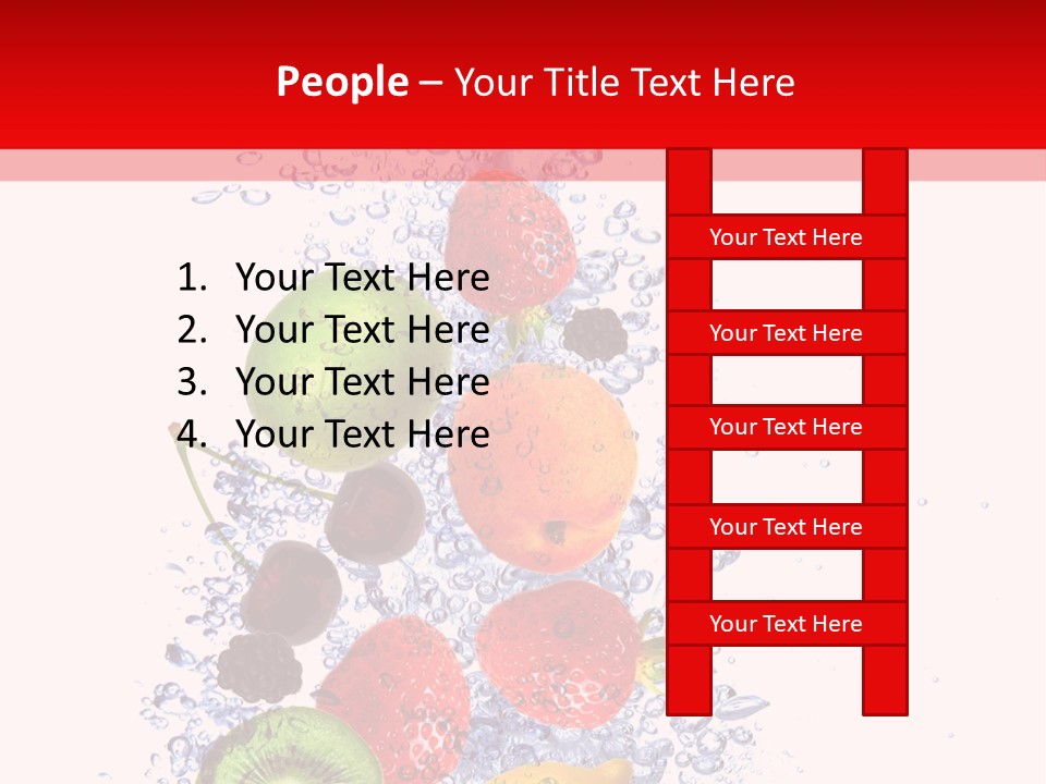 Kiwi Lifestyle Macro PowerPoint Template