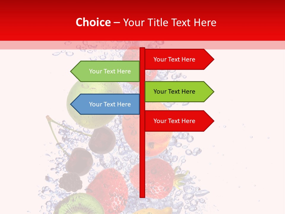 Kiwi Lifestyle Macro PowerPoint Template