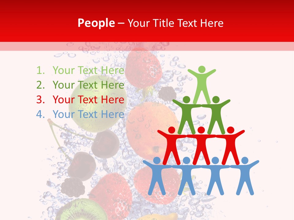 Kiwi Lifestyle Macro PowerPoint Template