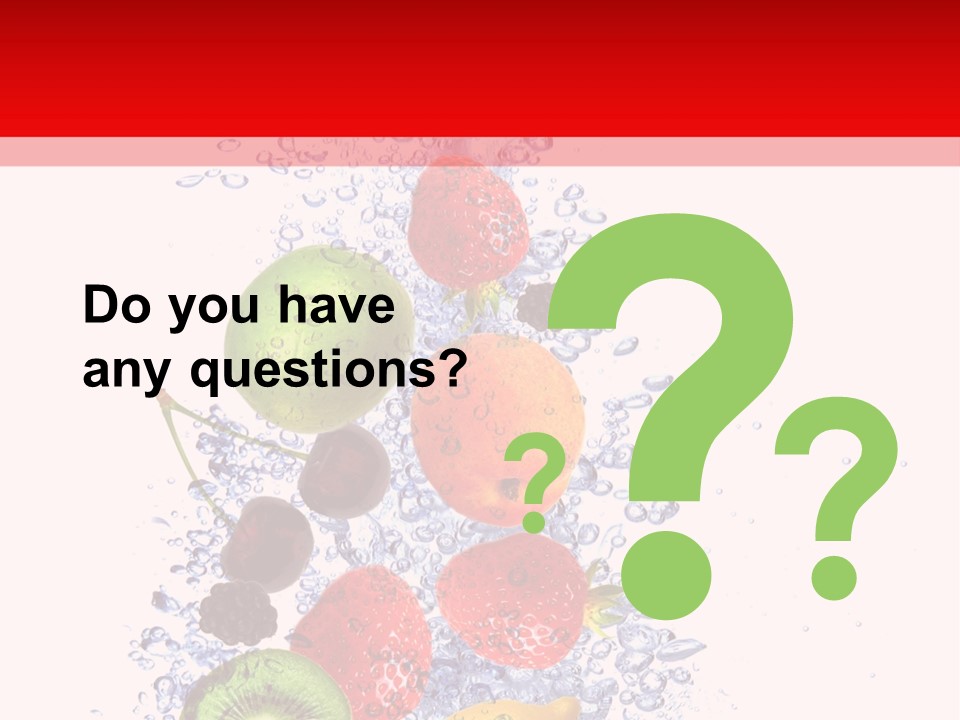 Kiwi Lifestyle Macro PowerPoint Template