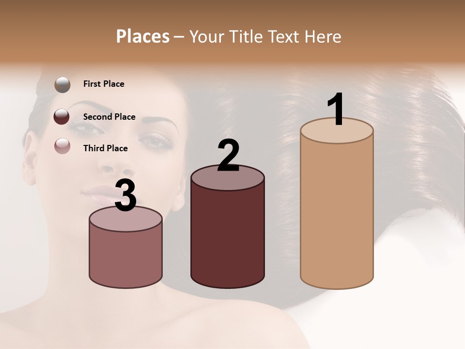 Caucasian Brown Attractive PowerPoint Template