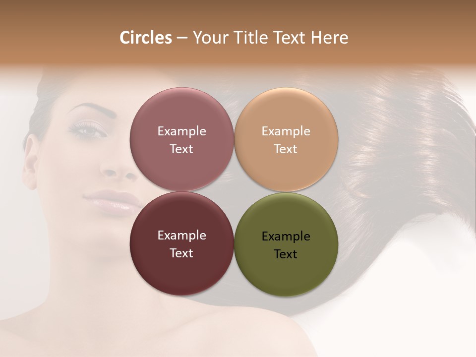 Caucasian Brown Attractive PowerPoint Template