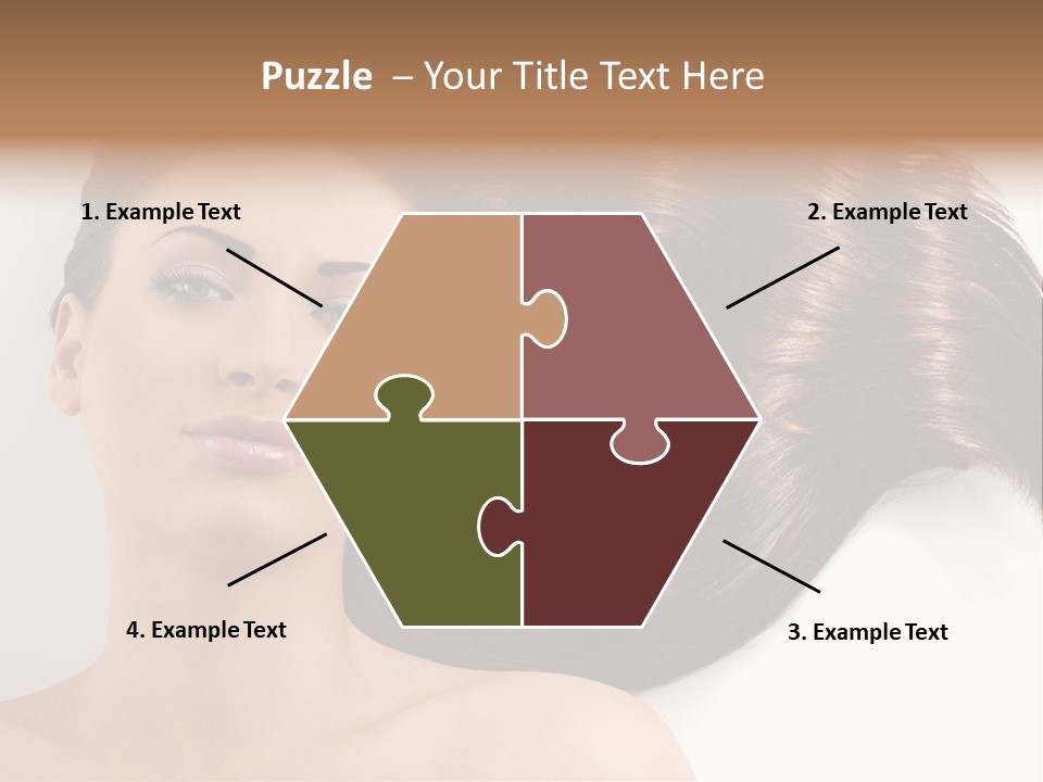 Caucasian Brown Attractive PowerPoint Template