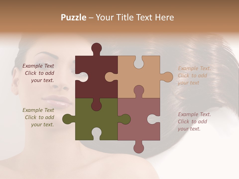Caucasian Brown Attractive PowerPoint Template