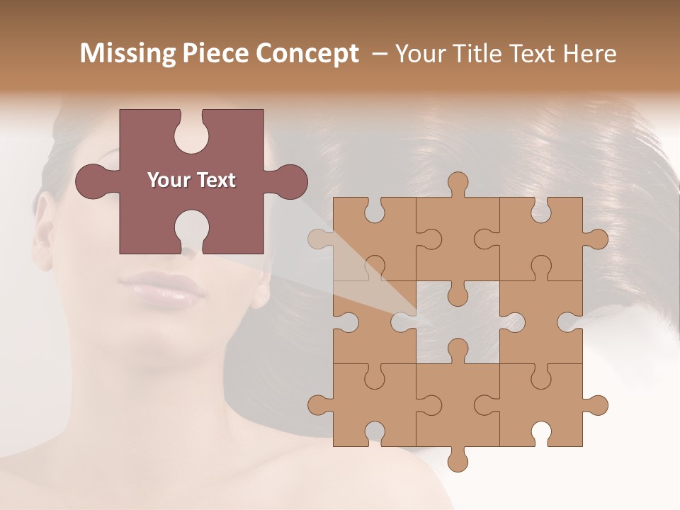 Caucasian Brown Attractive PowerPoint Template