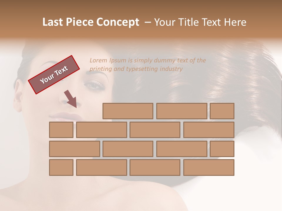 Caucasian Brown Attractive PowerPoint Template