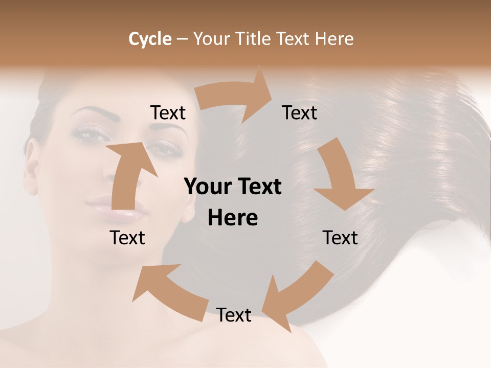 Caucasian Brown Attractive PowerPoint Template