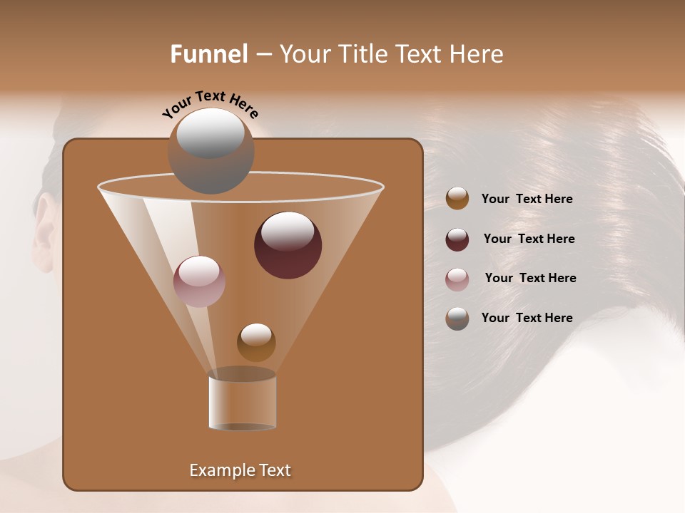 Caucasian Brown Attractive PowerPoint Template