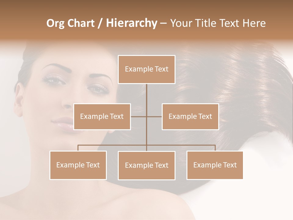 Caucasian Brown Attractive PowerPoint Template