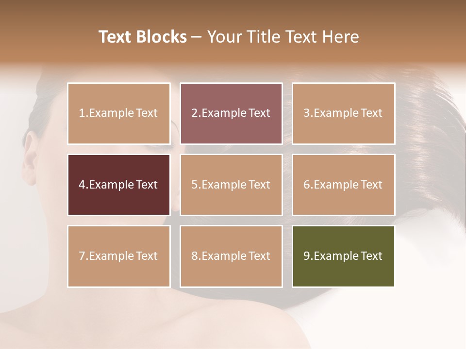 Caucasian Brown Attractive PowerPoint Template